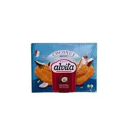 Alvita Coconut Biscuit 370 Gm