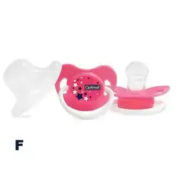 Orthodontic Silicone Pacifier (+0) - Pink