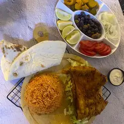 Baz Fish On Red Rice