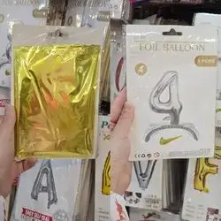 Balloon stand (gold)