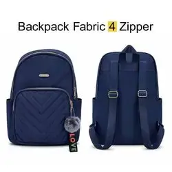 bag pack fabric ,for school ,big size 4 zipper .