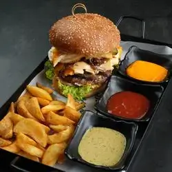 Mushroom Cheese Burger