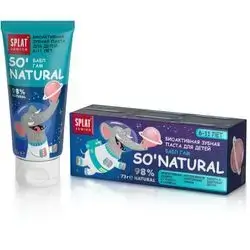 Splat junior so’natural toothpaste for kids