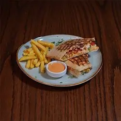 Meat Panini Sandwich