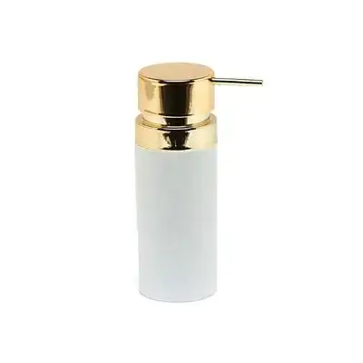 Lenox Liquid Soap Dish White/Gold