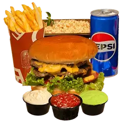 2× Meat Burger Set