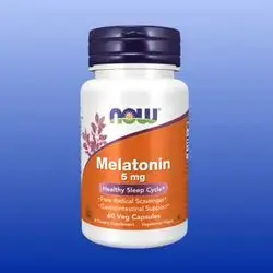 Now melatonin 5mg 60veg capsule