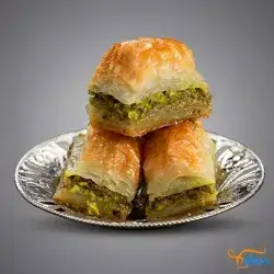 Pistachio Square Baklava