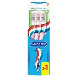 Aquafresh Hard Tooth Brush 2+1pcs