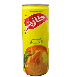 Fresh peach juice can, 250 ml