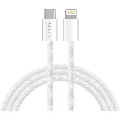 Lito LD04 27W USB-C to Lightning High-Speed Fast Charging Cable (1m)