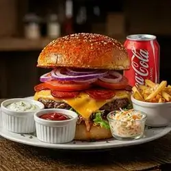 Set classic burger zone