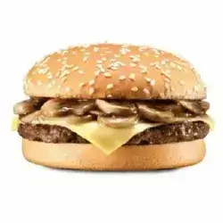 Mushroom Beef Steak Burger