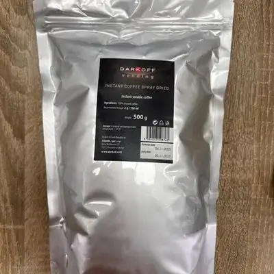 Darkoff instant coffee spray dried