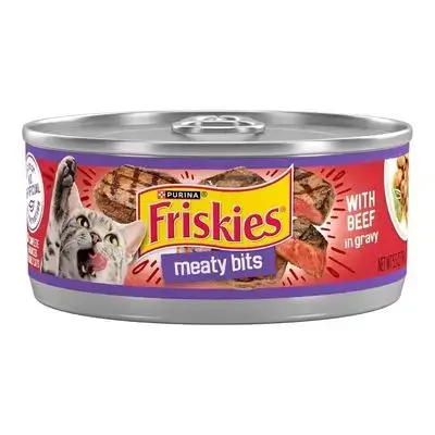 Friskies Beef in Gravy 155g