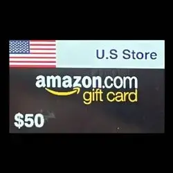 amazon gift card  50$