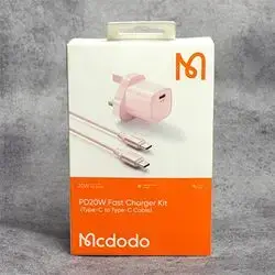 Mcdodo Pd20W Fast Charger Kit Type-C To Type-C