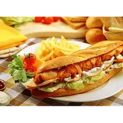 Chicken Cordon Bleu Sandwich