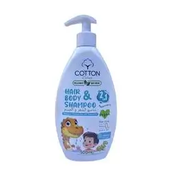 Cotton Hair&Body Shampo 500ml