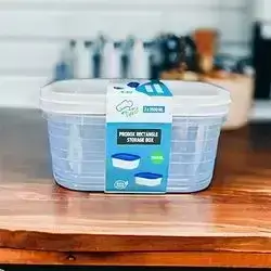 Mylife Storage Box 3500 Ml Set 3pc
