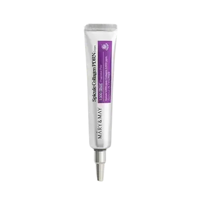 Spicule Collagen PDRN 1000 Shot Fragrance Free Cream 15g _ MARY & MAY