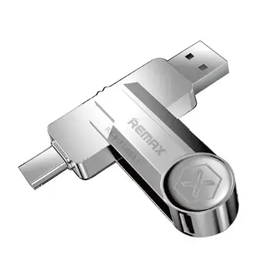 Remax RX-817 2-in-1 USB Flash Drive – Type-C & USB-A, 64GB Storage