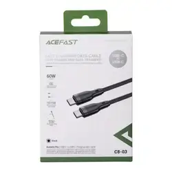 Acefast C8-03 USB-C to USB-C charging data cable.