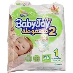Baby Joy Baby Diapers Mega No1x56