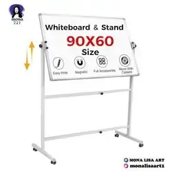 White Board & Stand 90 × 60