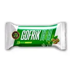 Gofrik With Pistachio Pieces & Milk Chocolate 12.5g
