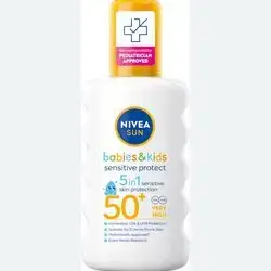 Nivea sun babies and kids spf 50 spray
