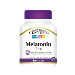 Melatonin 5mg 60 Tablets _ 21ST CENTURY