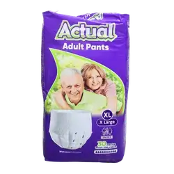 Actol XL diapers, 30 count