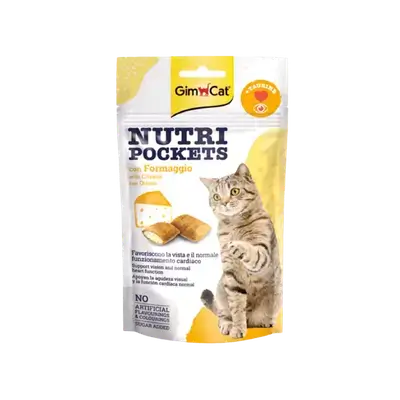 GimCat - Nutri Pockets - Cheese 60g