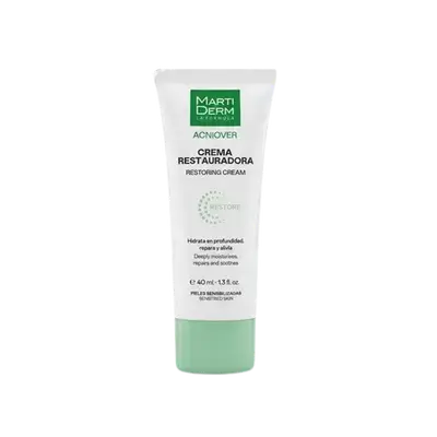 ACNIOVER Restoring Cream Deeply Moisturizes For Skin Exposed To Drying Treatments 40ml _ MARTIDERM