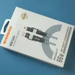 Riversong Hercules C7 Type-C + USB-A to Type-C + Lightning Cable (66W)