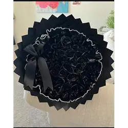 Black Flower Bouquet