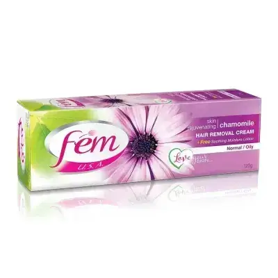 Fem Hair Removal Cream for Normal Oily Skin Chamomile 120g