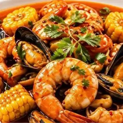 Seafood With Padang Sauce
