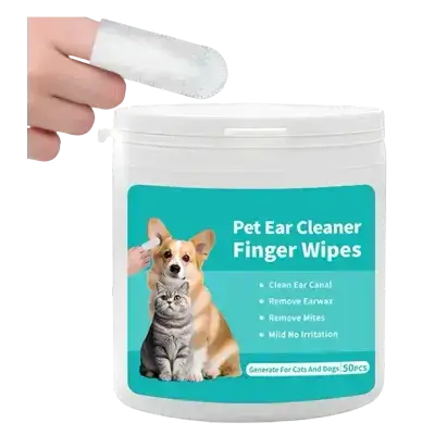 Pet Ear Cleaning Finger Wipes