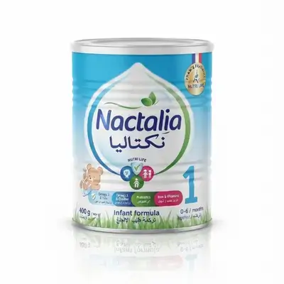 Nactalia 1 (Starter Infant Formula: 0–6 Months - 400g)
