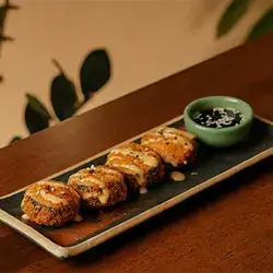 Fried Vegetable Kimbap