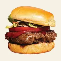 Burger With Local Meat