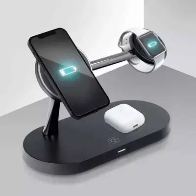 Qi 5in1 15W X452 Inductive Charger for MagSafe with Telephoto Night Light
