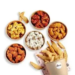100 PC Wings bucket
