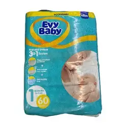 Evy Baby Diapers Num1 Newborn 44pcs