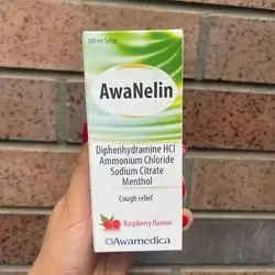 AwaNelin (Diphenhydramine ,ammonium chloride,sodium citrate menthol)cough relief(awamedica)