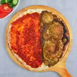 Thyme And Muhammara Manakish