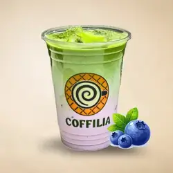 Ice Blueberry Matcha
