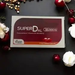 SuperDal vitamin D3 50000 iu 8 softgelatin capdul